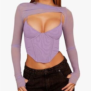 Amazon Two Piece Crop Top Set